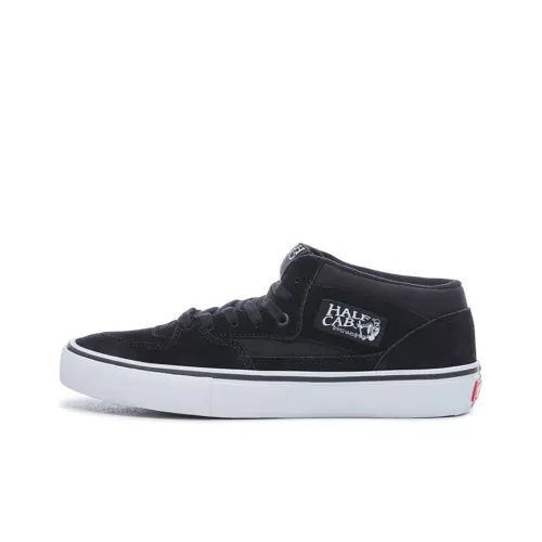 Vans Half Cab Pro Skate Low Топ Кроссовки для скейтбординга Унисекс Черный Белый