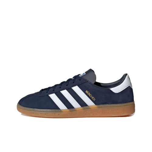 Adidas Originals Munchen Slip Resistant Abrasion Resistant Низкие Кроссовки для скейтбординга Унисекс