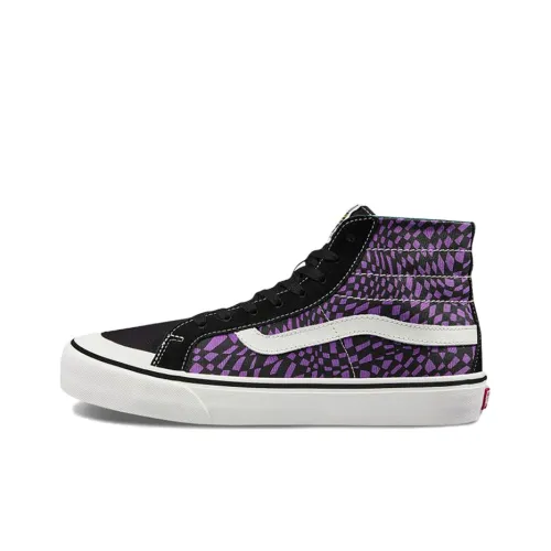 VANS SK8 138 Decon SF High Топ Скейтборд Кроссовки Унисекс Черный Фиолетовый