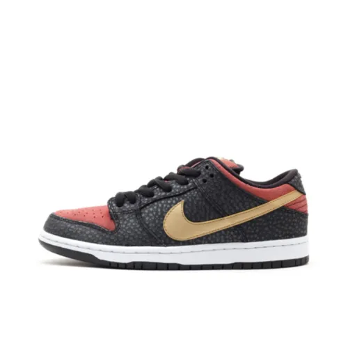 Nike Dunk SB Walk OF Fame Low Топ Скейтборд Кроссовки Мужские Черные Красные