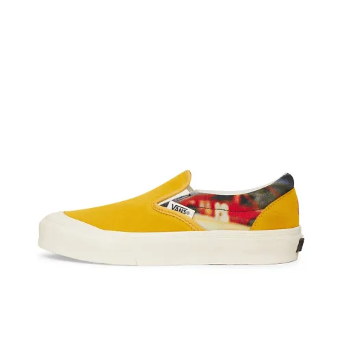 Slam Jam X Julian Klincewicz x Vans Slip On Series LX Low Скейтборд Кроссовки Унисекс Желтые