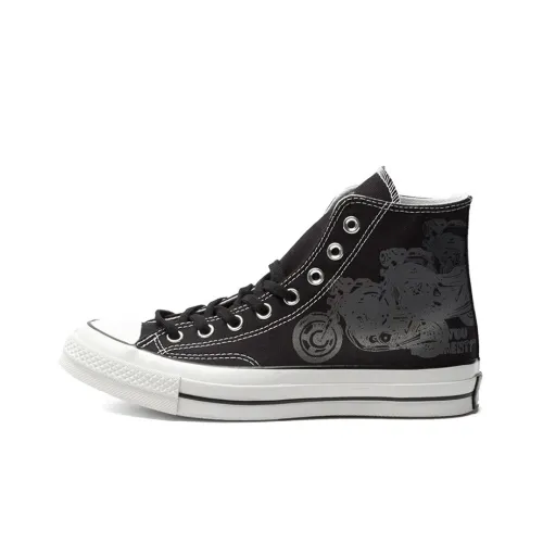 Converse Chuck Taylor All Star Slip Resistant Abrasion Resistant High Top Скейтборд Кроссовки Унисекс Черный Белый