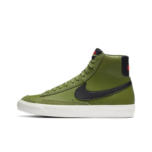 Nike Blazer 77 Покрытие Устойчивость к истиранию Противоскользящий Амортизация Баланс MID Скейтбординг Кроссовки GS
