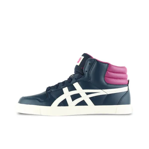 Onitsuka Tiger A sist MT Аbrasion Resistant MID Топ Скейтборд Кроссовки Унисекс Темно-синий