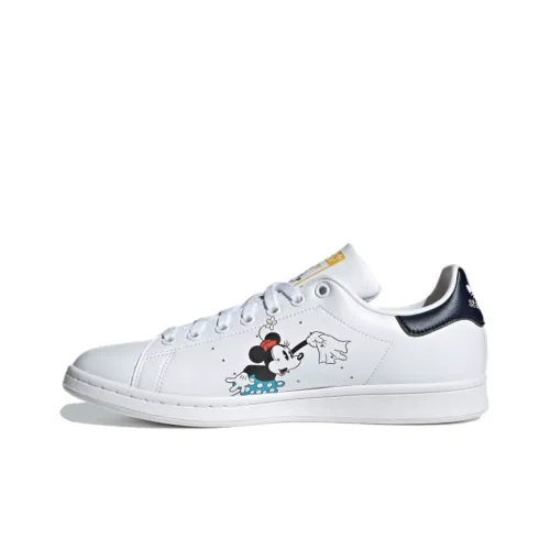 Adidas Originals StanSmith Low Топ Скейтборд Кроссовки Унисекс Белый Желтый Черный