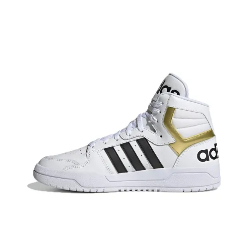 ADIDAS NEO ENTRAP MID Дышащий MID Топ Скейтборд Кроссовки Мужские Белый Черный