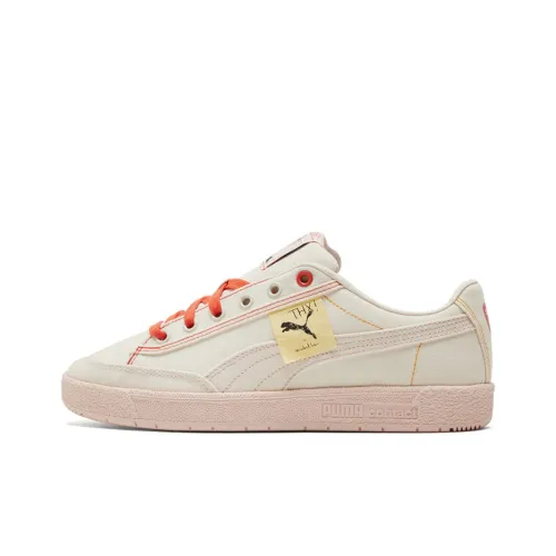 PUMA Mallorca Low Топ Скейтборд Кроссовки Унисекс Абрикос Розовый