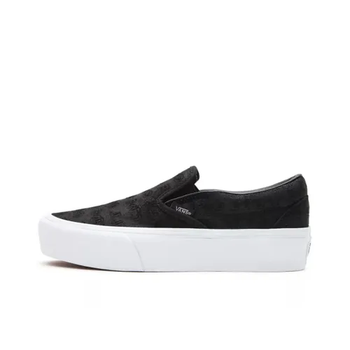 Vans Slip On Series Скейтборд Кроссовки Низкие Женские