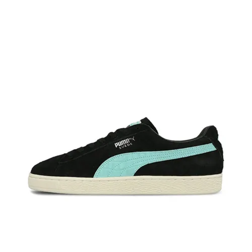 Diamond Supply Co. X PUMA Suede Series Низкие Кроссовки для скейтбординга Унисекс Черные