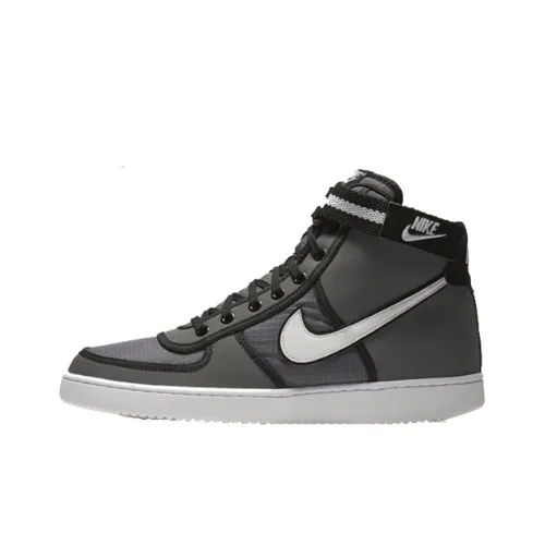 Nike Air Vandal High Supreme LTR противоскользящие высокие кроссовки для скейтбординга мужские темно-серые