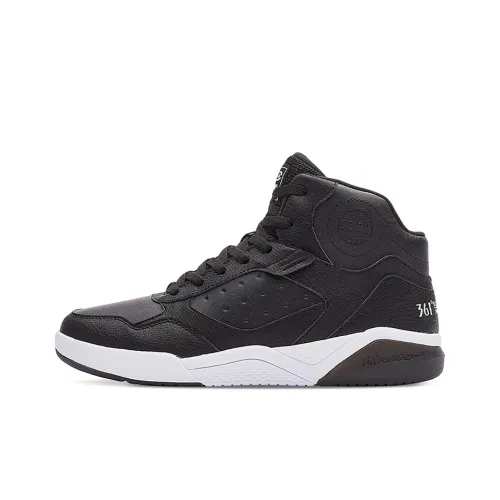 361° Winter Syndrome Термический Slip-resistant и Устойчивый к Износу Высокий Топ Скейтборд Кроссовки Мужские Обсидиан Черный