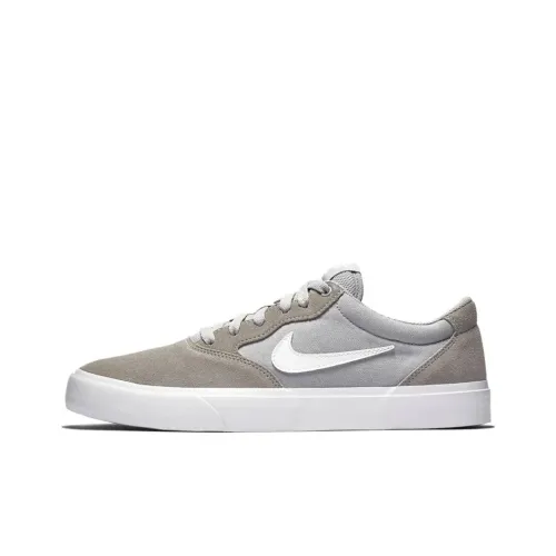 Nike SB Chron SLR Slip-Resistant Shock Absorbers Легкий Low Top Скейтборд Кроссовки Unisex Серый