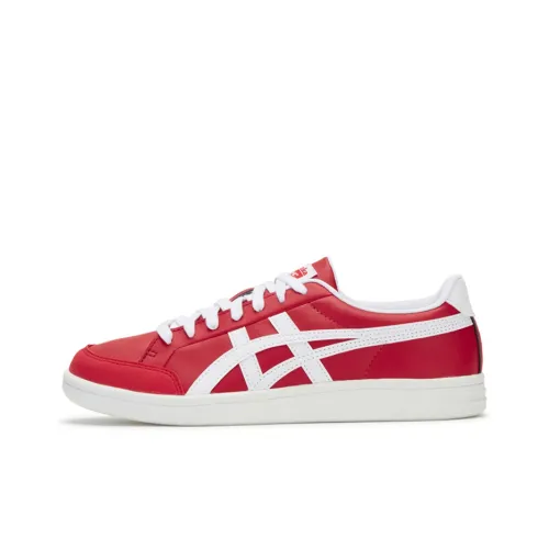 Onitsuka Tiger Advanti Low Топ Скейтборд Кроссовки Унисекс Белый Красный