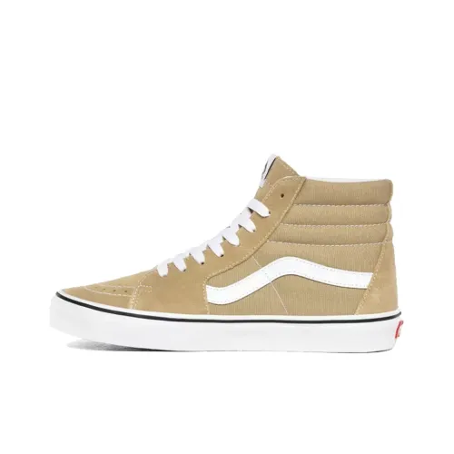 VANS SK8 Slip-Resistant High-Top Скейтборд Кроссовки Унисекс Хаки