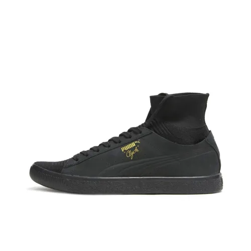 PUMA Clyde Легкий Верх Высокие Кроссовки для Скейтбординга