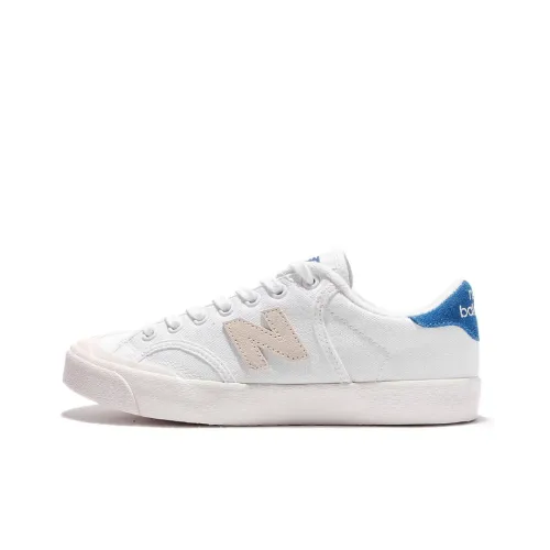 New Balance NB Court Cup Low Skateboard Shoes Unisex White Blue