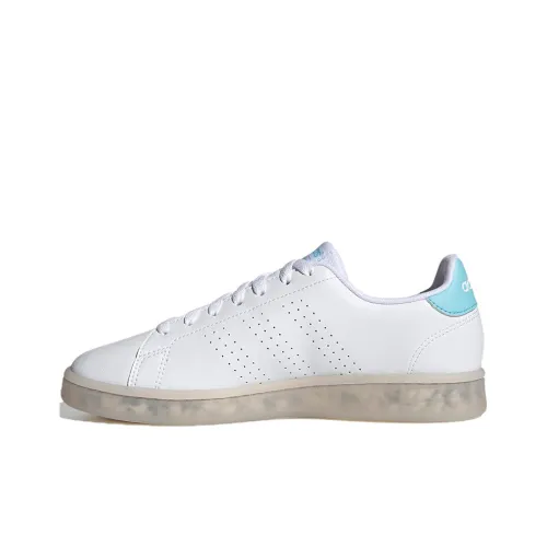 Adidas Neo ADVANTAGE Low Топ Скейтборд Кроссовки Женские Белые Синие