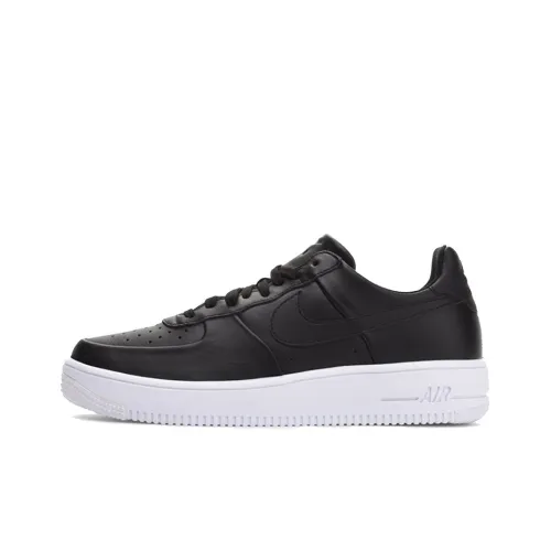 Nike Air FORCE 1 UltraForce Кожа Slip-resistant Abrasion-resistant Breathable Low-top Скейтбординг Кроссовки Мужские Черные