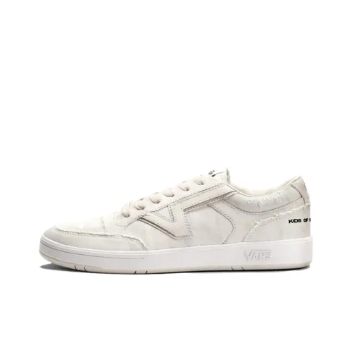 Kids OF Immigrants x Vans Lowland CC Low Топ Скейтборд Кроссовки Унисекс Белый