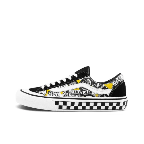 Vans Style 36 SF Легкий Низкий Топ Скейтборд Кроссовки Унисекс Черный Многоцветный