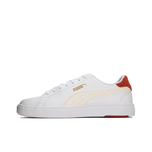 PUMA Serve Pro Lite Low Топ Скейтборд Кроссовки Унисекс Белый Красный