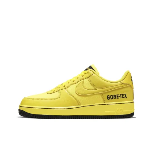 Nike Air FORCE 1 GTX Low Топ Скейтборд Кроссовки Унисекс Желтый