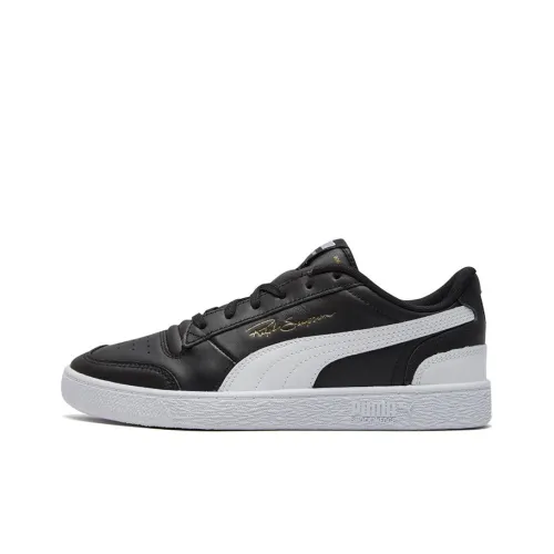 PUMA Ralph Sampson Lo Low Топ Скейтборд Кроссовки Унисекс Черный Белый