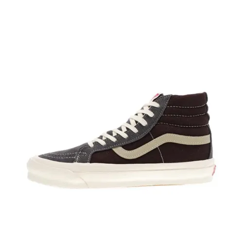 VANS SK8 OG L High Топ Скейтборд Кроссовки Унисекс Кофе