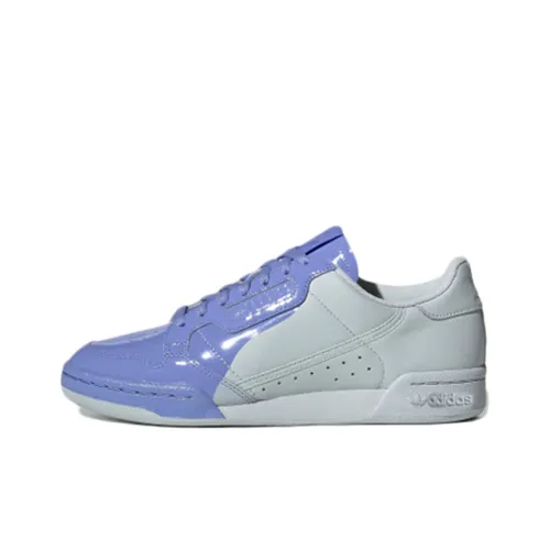 Adidas Originals Continental Non Slip Легкий Низкий Топ Скейтборд Кроссовки Женские Светло-Синий