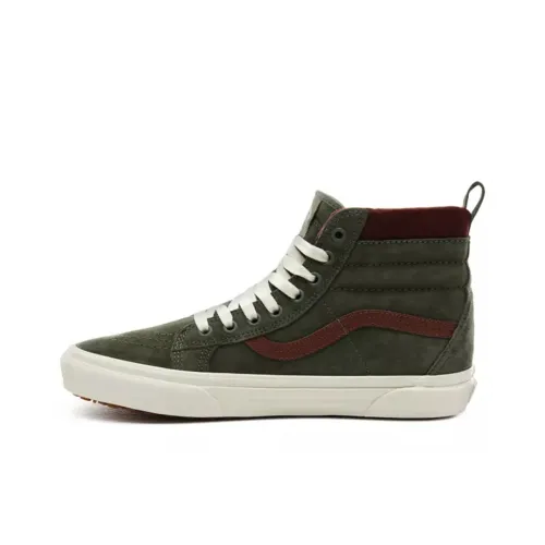 VANS SK8 MTE Высокие Кроссовки для скейтбординга Унисекс Зеленый Белый