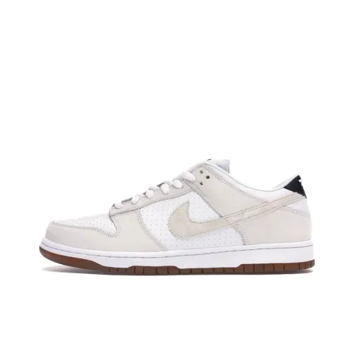 Nike Dunk SB Premium 'Gino Iannucci 3' Противоскользящие Амортизирующие Покрытие Низкие Кроссовки для Скейтбординга Унисекс Белый Серый