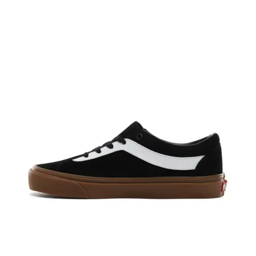 Vans Bold Suede Ni Low Skateboard Кроссовки Унисекс Черный Белый