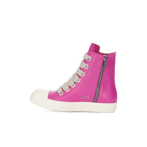 RICK OWENS совместный бренд RO Высокие кроссовки для скейтбординга Женские Розовые