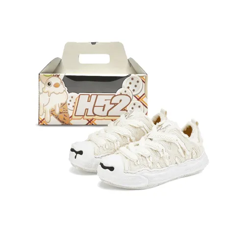H 52 Скейтборд Кроссовки Низкие Молочно-белые Унисекс
