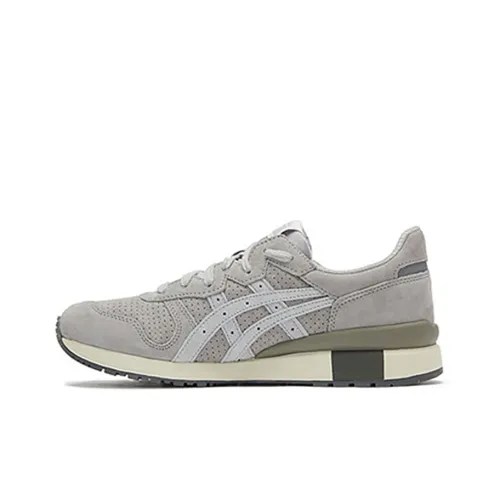 Onitsuka Tiger Ally Slip-Resistant Abrasion-Resistant Low-Top Skateboard Shoes Unisex Gray Onitsuka Tiger Ally Противоскользящие Аbrasion-Resistant Низкие Кроссовки для скейтбординга Унисекс Серый