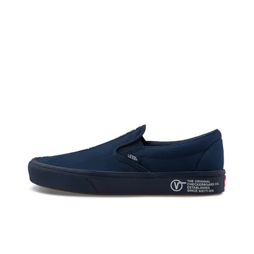 Vans Slip On Series Скейтборд Кроссовки Низкие Унисекс