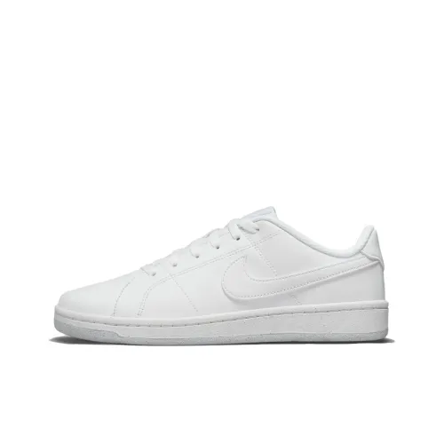 nike Court Royale 2 Slip Resistant Abrasion Resistant Легкий Низкий Топ Кроссовки для скейтбординга Женские Белые