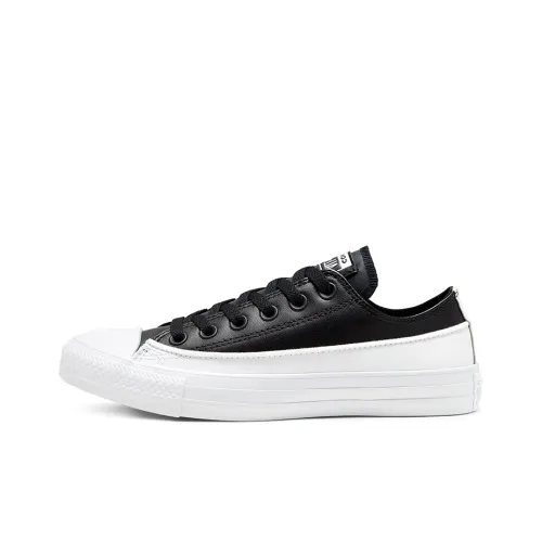 Converse Chuck Taylor All Star Slip Resistant Abrasion Resistant Low Top Скейтборд Кроссовки Унисекс Черный Белый