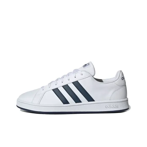 ADIDAS NEO GRAND COURT Low Top Скейтборд Кроссовки Foundation Unisex Белый Синий