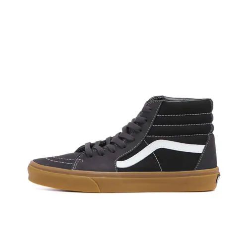 Vans SK8 High Топ Скейтборд Кроссовки Унисекс Черный