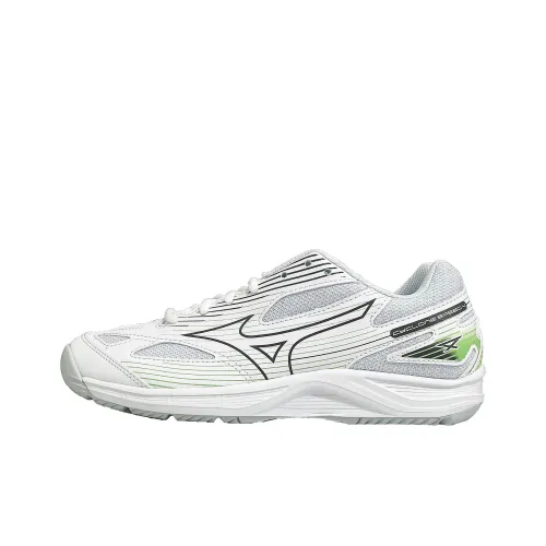 Mizuno Cyclone Speed 4 Low Топ Волейбольные кроссовки Унисекс Белый