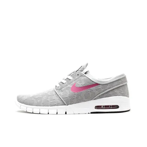 nike SB Stefan Janoski Max Основа GREY Anti-slip Lightweight Low Top Скейтборд Кроссовки Мужские Серые
