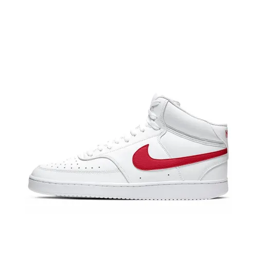 Nike Court Vision Mid Slip Resistant Abrasion Resistant Легкий MID Скейтбординг Кроссовки Мужские