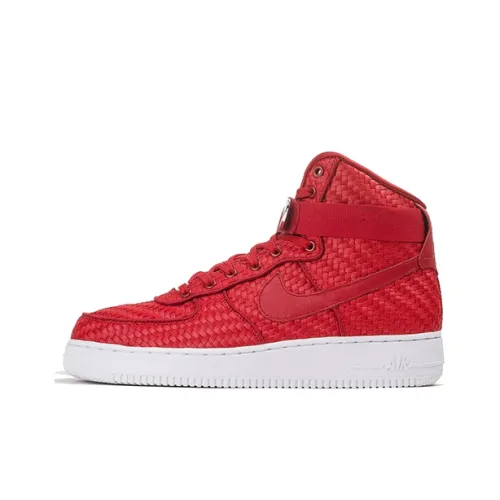 Nike Air FORCE 1 LV8 High Топ Скейтборд Кроссовки Мужские Красные