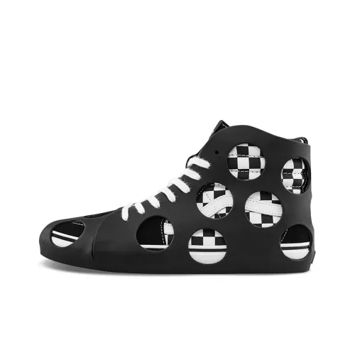 VANS SK8 Cage Vlt LX Высокие Кроссовки для скейтбординга Унисекс Черные