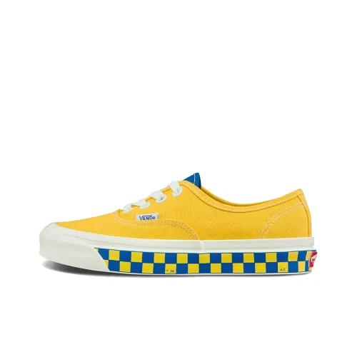 VANS Style 44 Low Топ Скейтборд Кроссовки Unisex Имбирно-Желтый