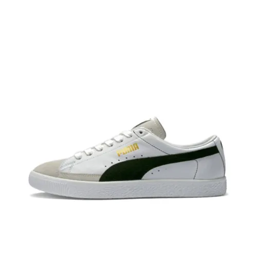 PUMA Basket 90680 Low Топ Скейтборд Кроссовки Унисекс Черный Белый