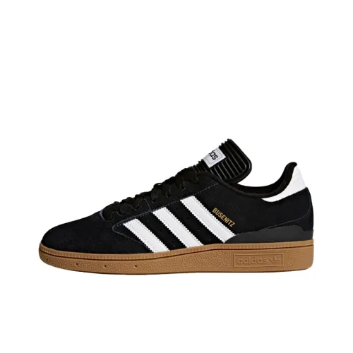 Adidas Originals Busenitz Vulc Pro Low Топ Скейтборд Кроссовки Мужские Черно-Белые Коричневые