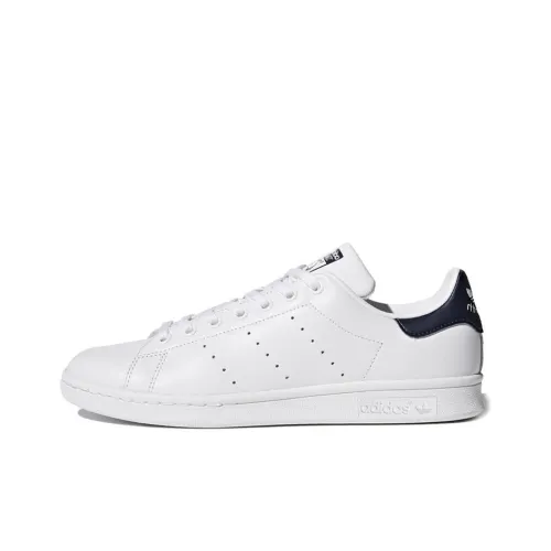 Adidas Originals Stan Smith Low Топ Скейтборд Кроссовки Унисекс Белый Морской Синий