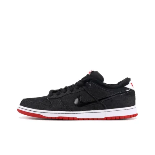 Nike Dunk SB Larry Perkins Нет Chirp Non Slip Легкий Низкий Топ Скейтборд Кроссовки Мужские Черные